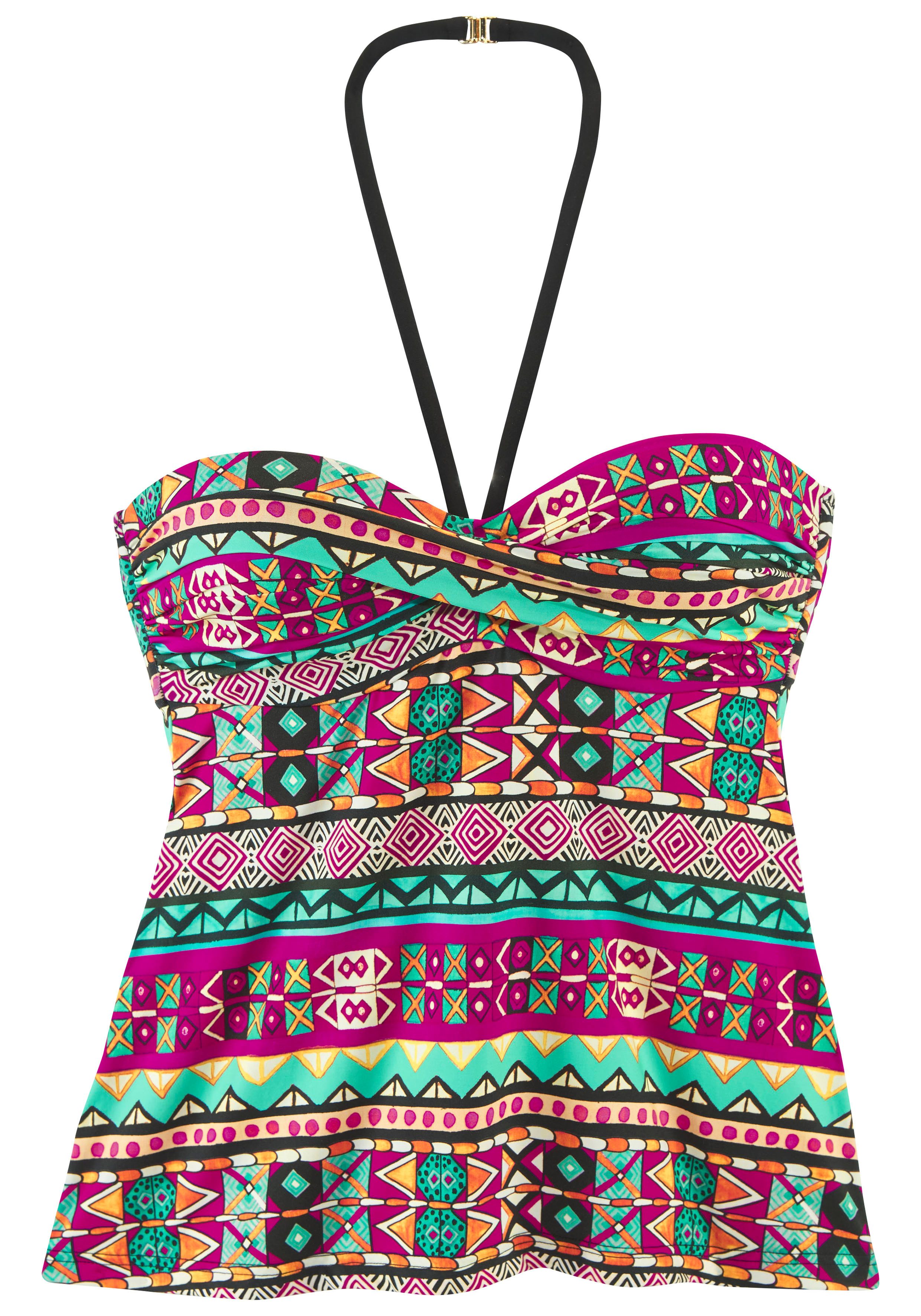 Buffalo Bügel-Tankini mit farbenfrohen Design günstig online kaufen