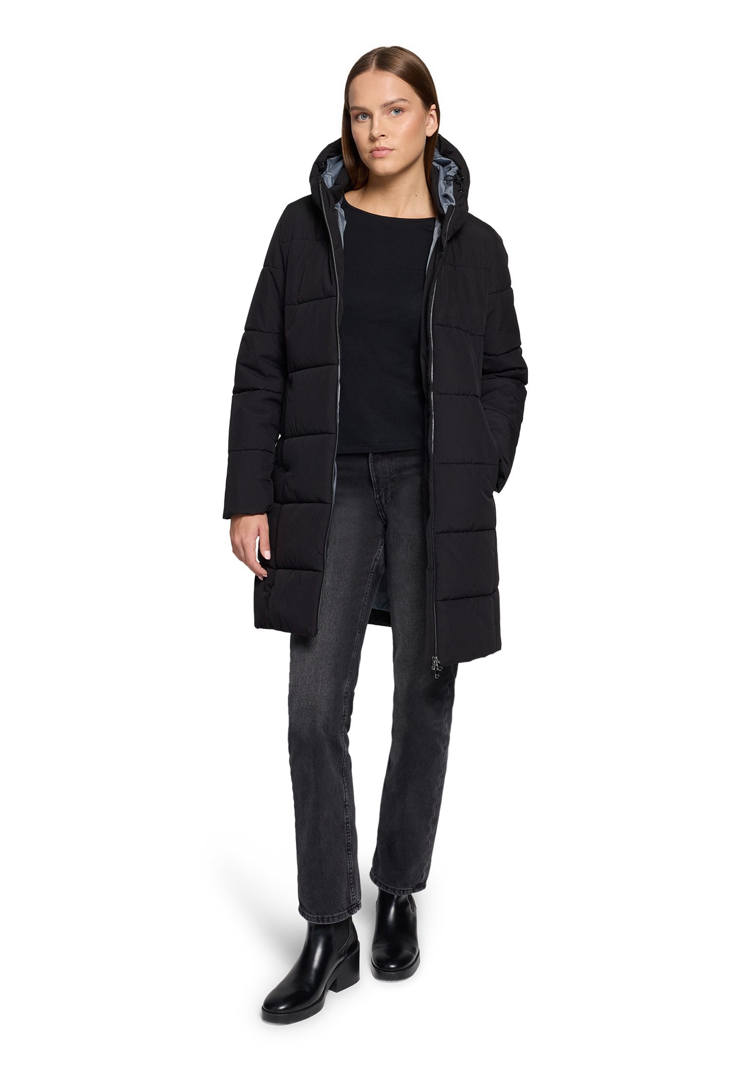 VOICE Outdoorjacke Damen Winterjacke mit Kapuze günstig online kaufen