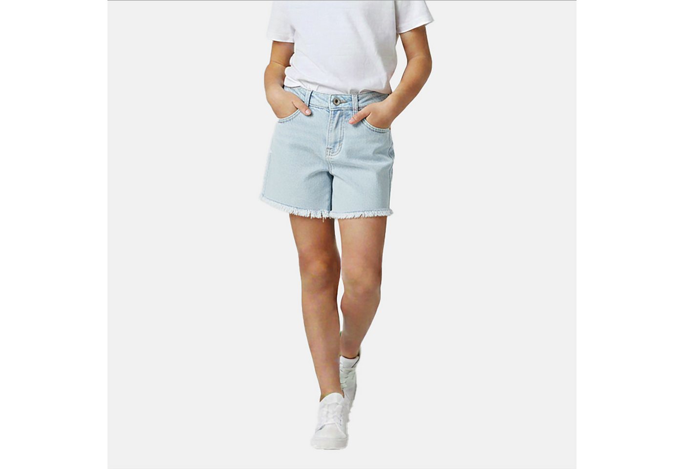 CARS JEANS Jeansshorts Shorts SARRAH aus Baumwolle, kurze Schnittform, pflegeleicht, mit Eingrifftaschen