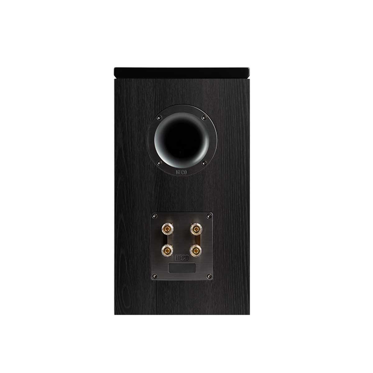 Heco Aurora XT 300 black-oak 2-Wege-Regallautsprecher Regal-Lautsprecher