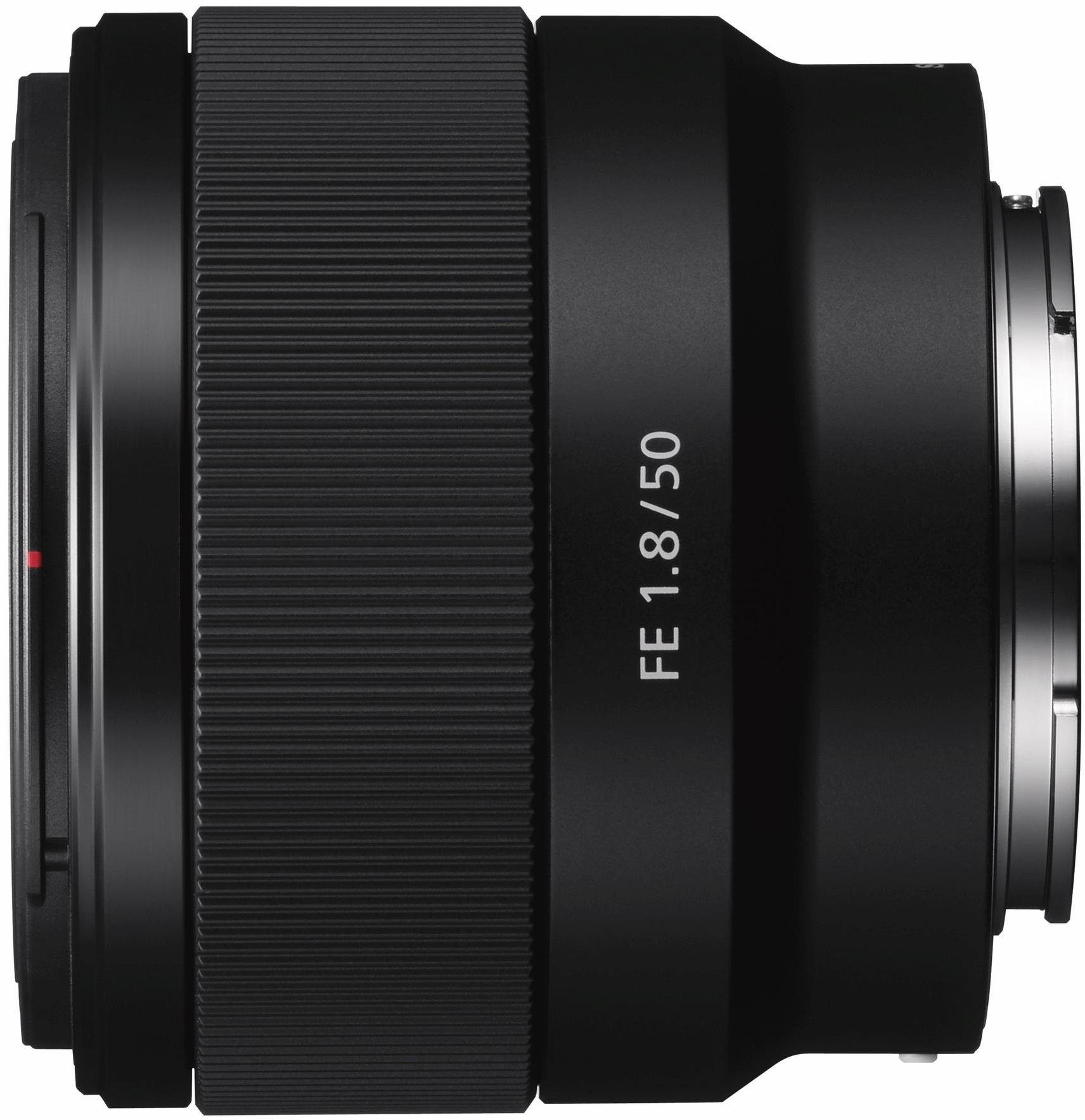 Sony SEL-50F18F E-Mount Vollformat Objektiv, (FE 50mm F1.8 Vollformat E-Mount (APS-C-kompatibel mit 75mm)