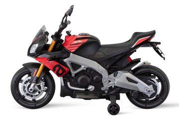 Kidix Elektro-Kindermotorrad Elektro Kinder Motorrad Aprilia Tuono V4 Lizenz 2x20W