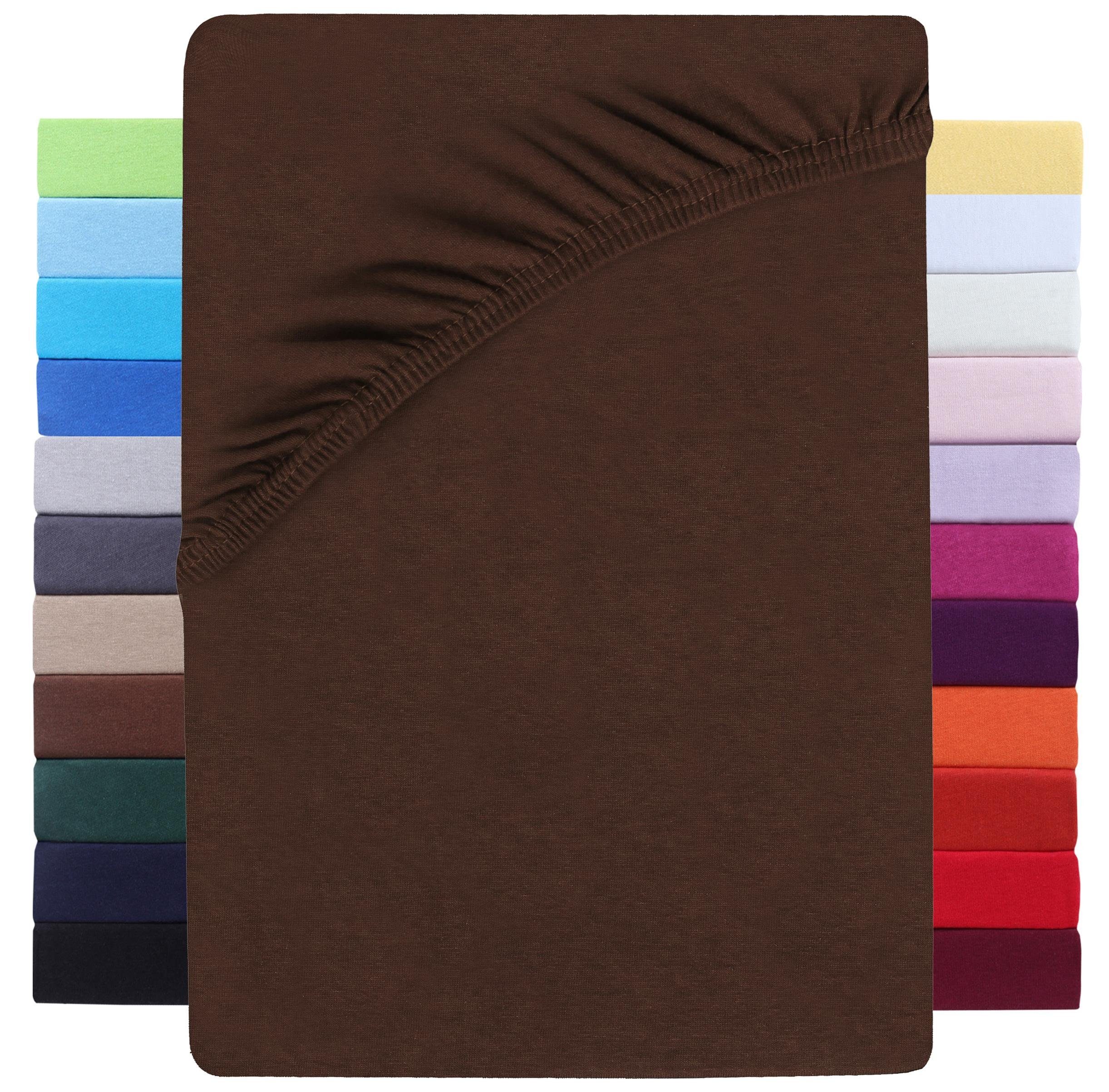 NatureMark Spannbettlaken WASSERBETT Jersey Spannbettlaken, Baumwollmischun günstig online kaufen