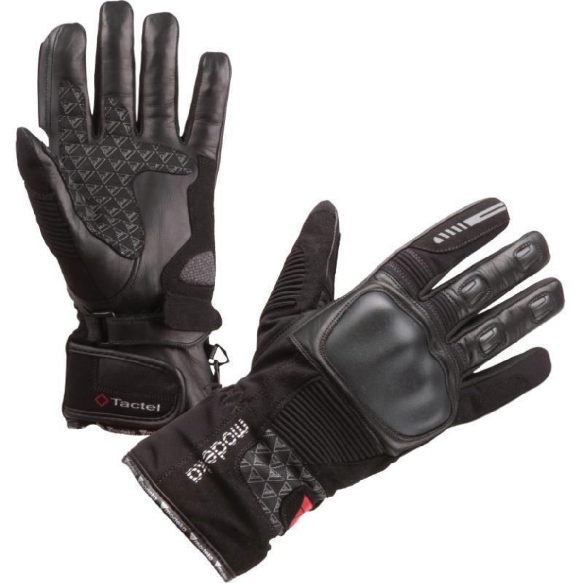 Motorradhandschuhe Modeka Tacoma Handschuhe schwarz