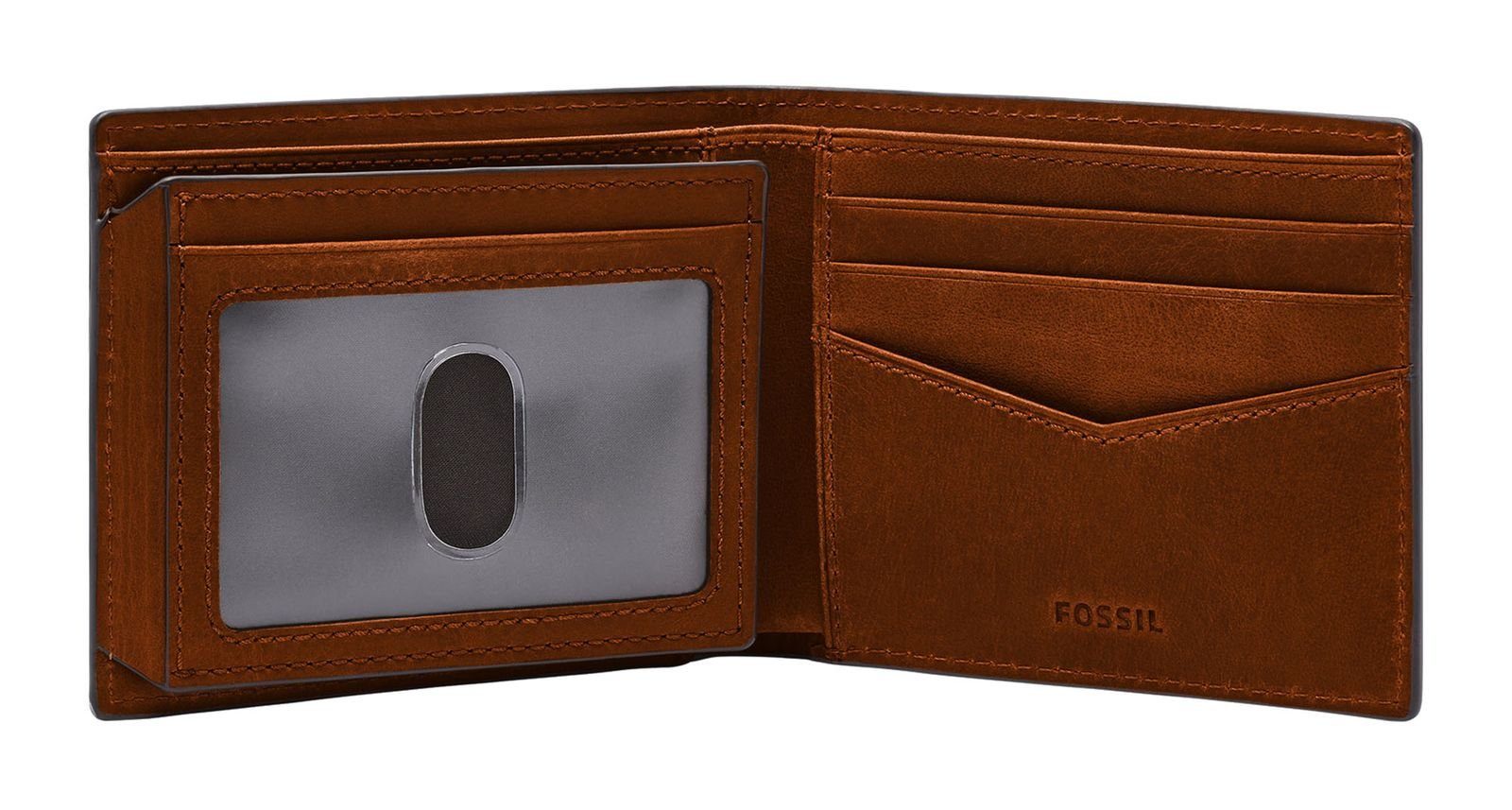 Fossil Kartenetui Everett, aus echtem Leder