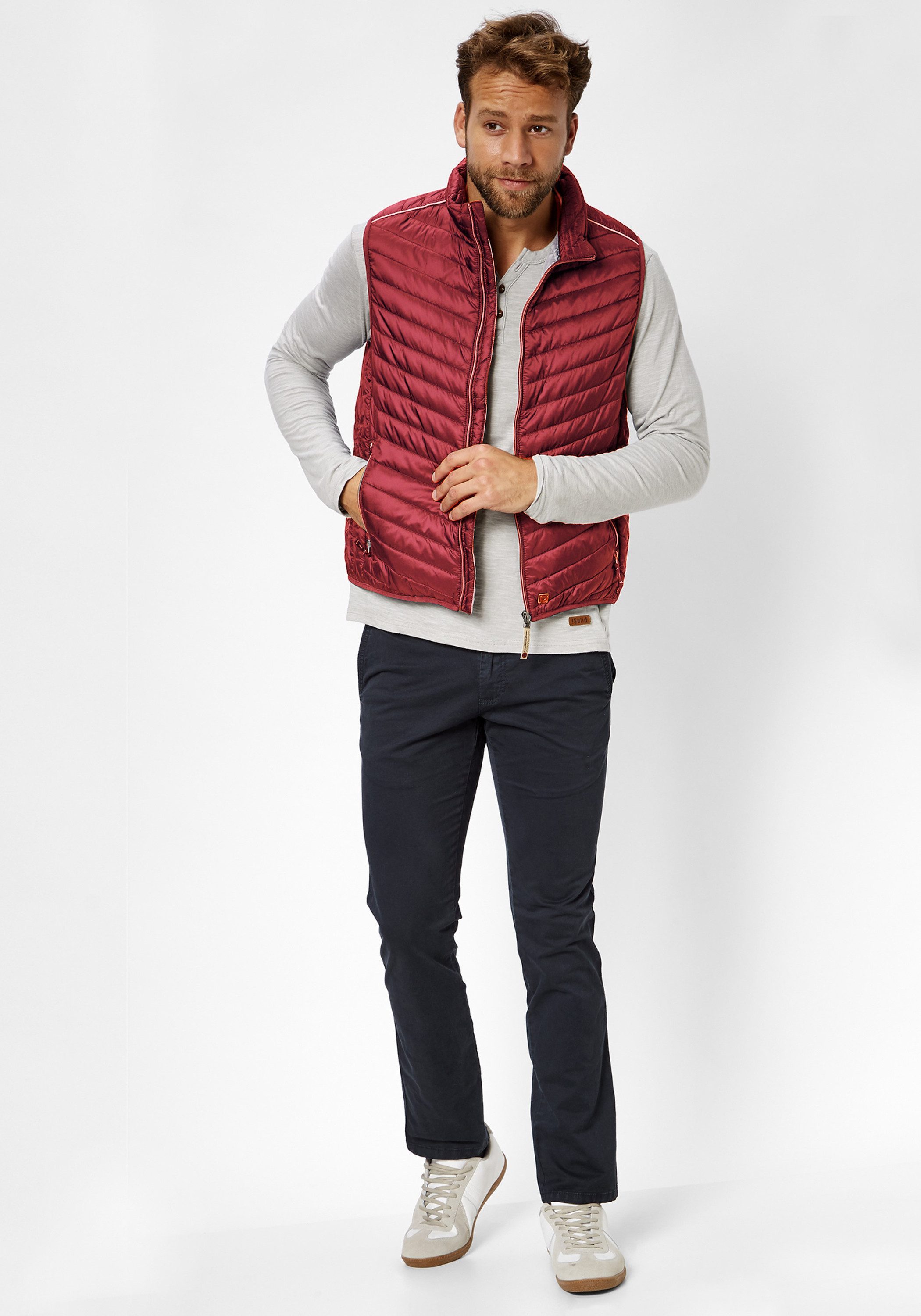 Redpoint Steppweste Wade Leichte Blouson Weste für Herren