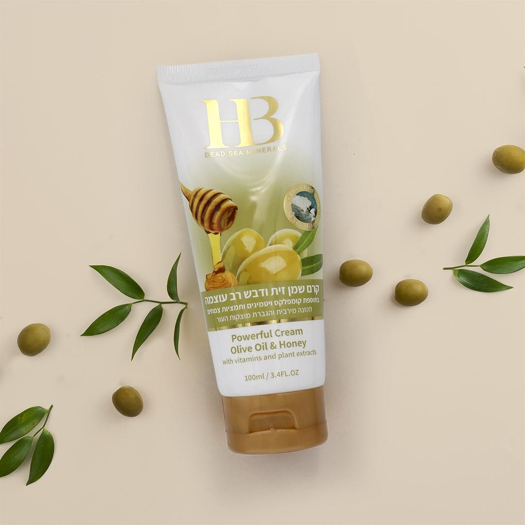 H.B. Dead Sea Minerals Körpercreme Health&Beauty Olivenöl & Honig Creme feuchtigkeitsspendend 100ml