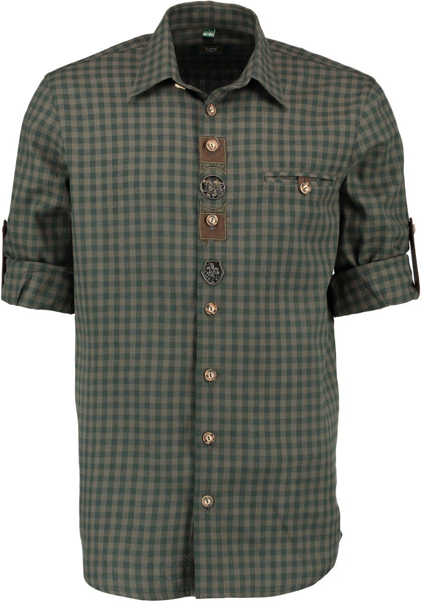 OS Trachten Trachtenhemd Pirano Regular Fit