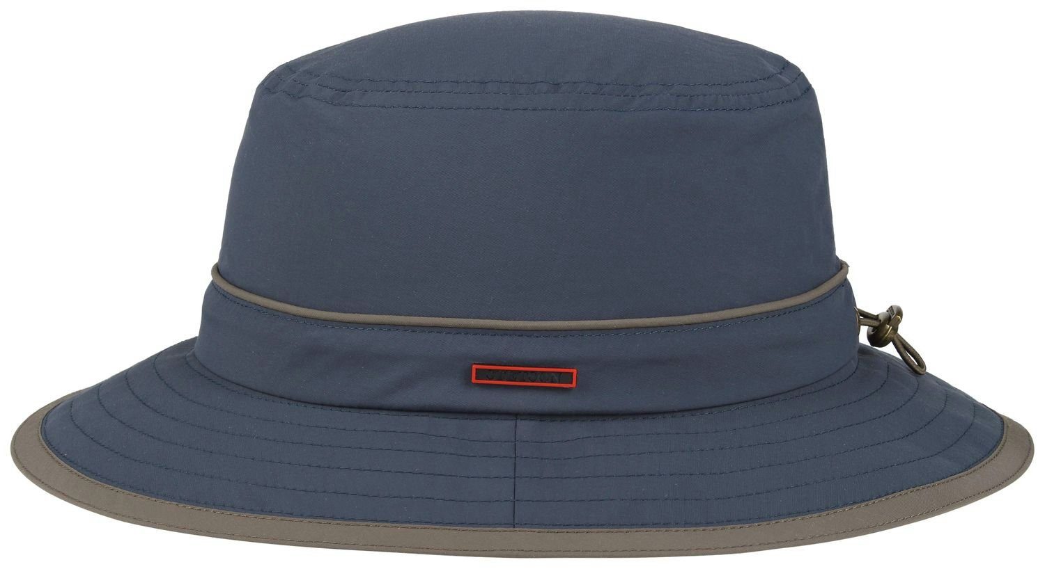 Stetson Fischerhut leichter Freizeit-Hut mit UV-Schutz 40+ 35 grau/olive