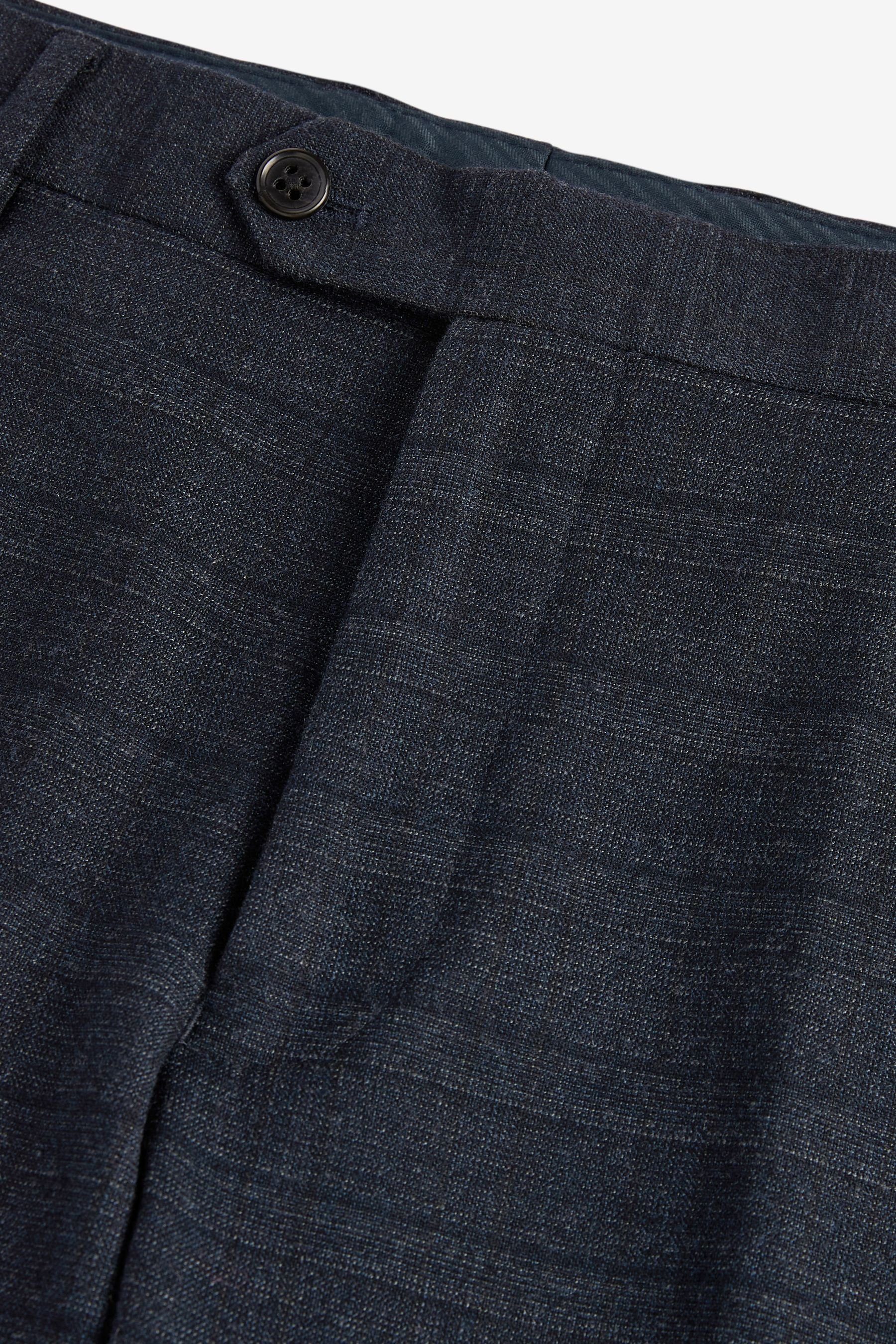 Next Anzughose Hose Fit Skinny Karo-Anzug Wollgemisch: (1-tlg) aus