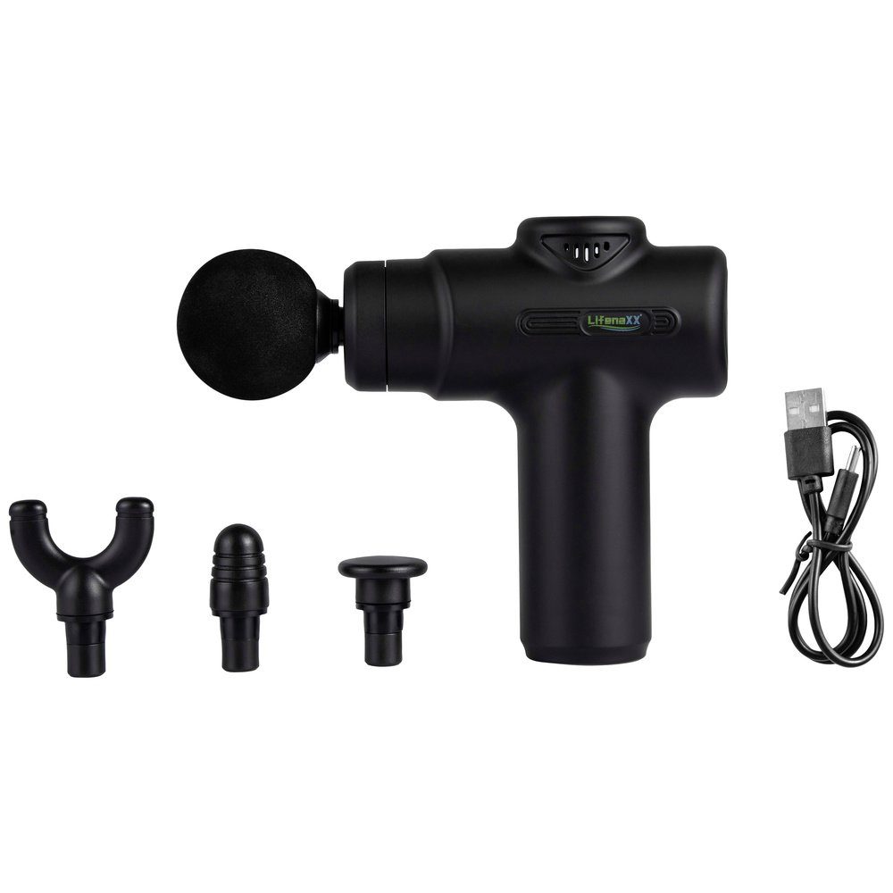 Lifenaxx Massagegerät Lifenaxx LX-039 Massagepistole Schwarz