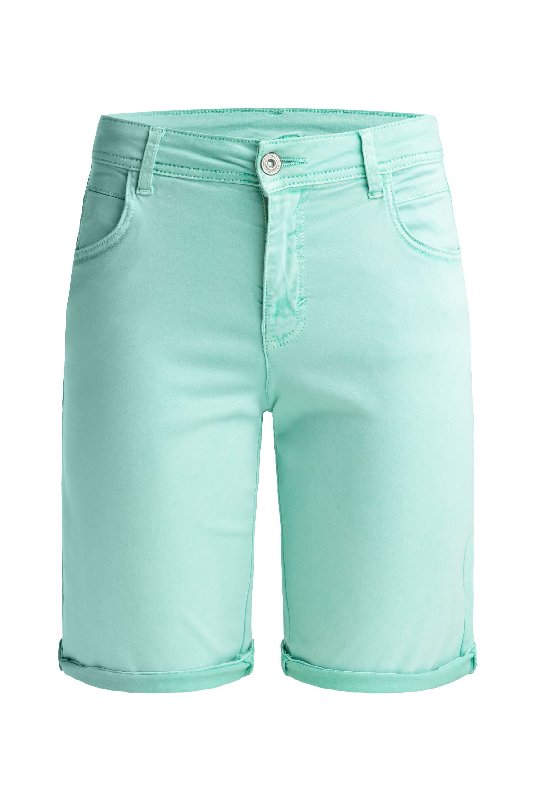 SOCCX Shorts mit Turn-Up-Saum
