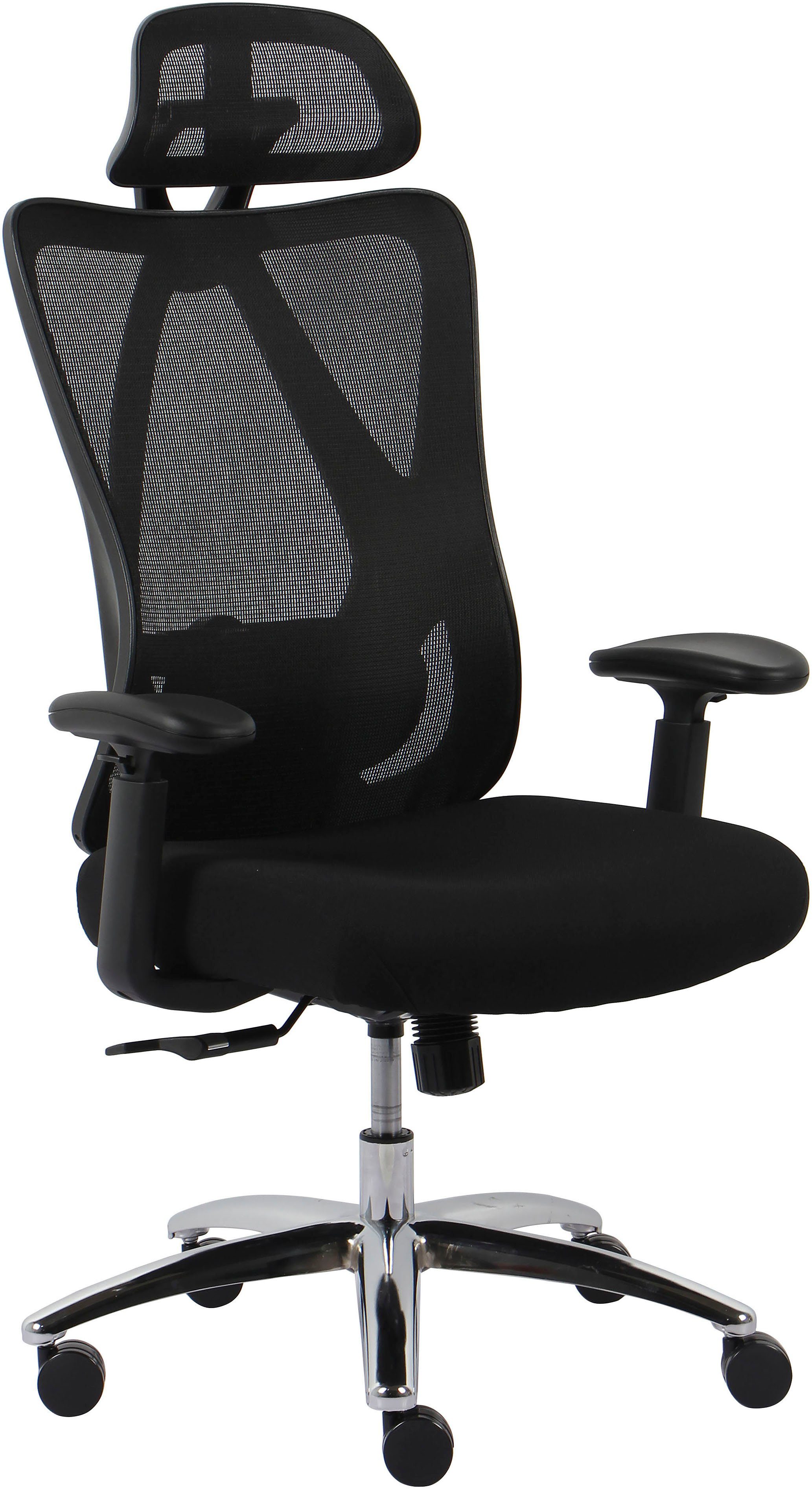 Mesh ZAMIR, INOSIGN & verstellbare Bürostuhl mit Chefsessel Wippfunktion Kopfstütze, Hartbodenrollen Lendenwirbelstütze, Schreibtischstuhl,