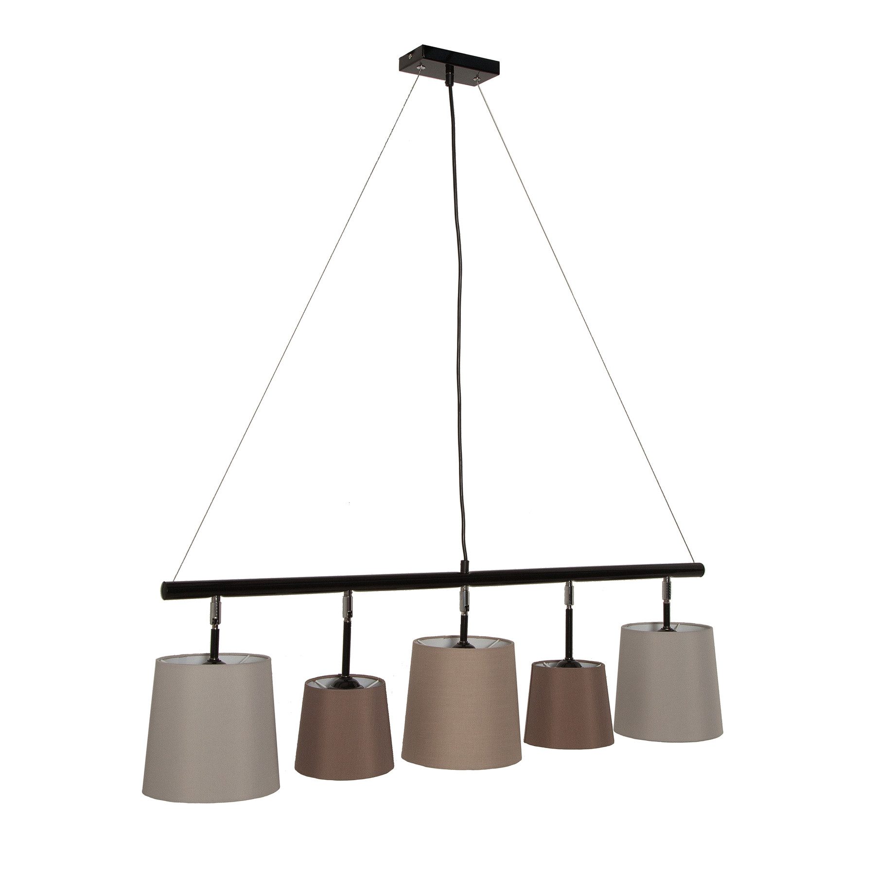 Hängeleuchte LEVELS 100cm braun / beige