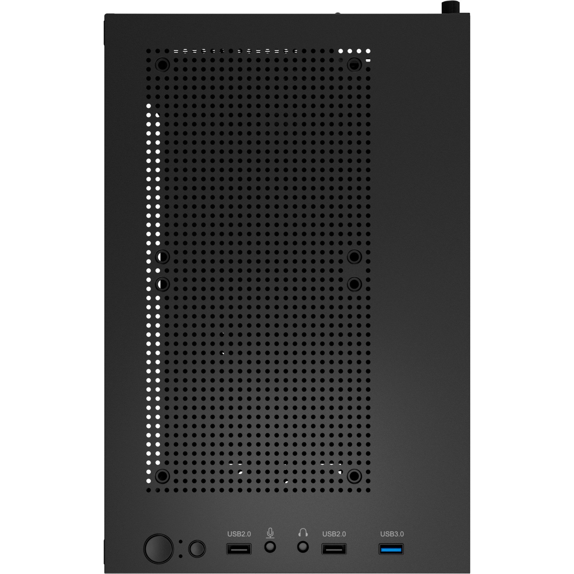 Aerocool PC-Gehäuse Aerocool CS-111-G-BK-v1, Tower-Gehäuse, (Tempered