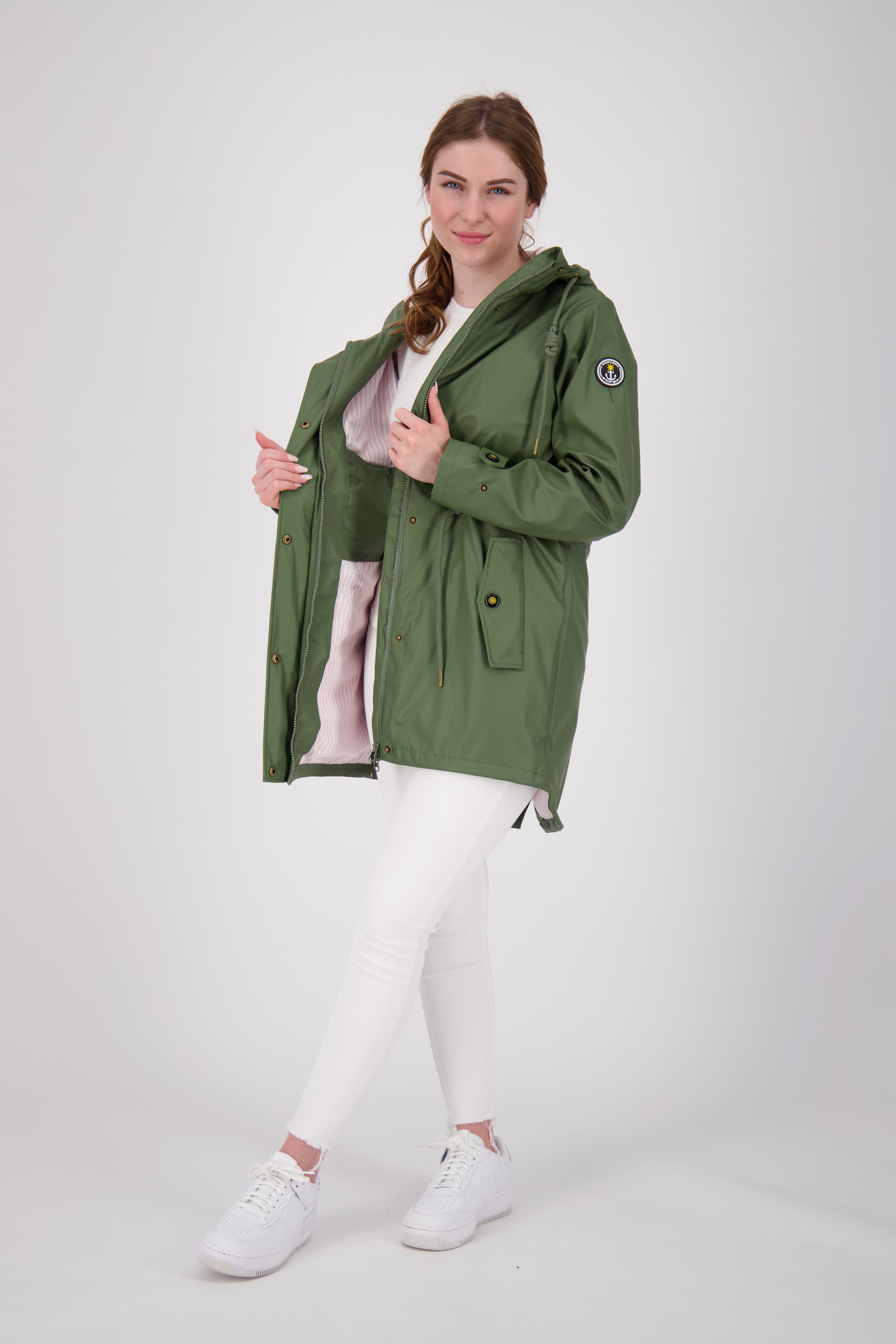 DEPROC Active Regenjacke Friesennerz Größen UNI Großen auch in PEAK dunkelgrün LOVE WOMEN erhältlich