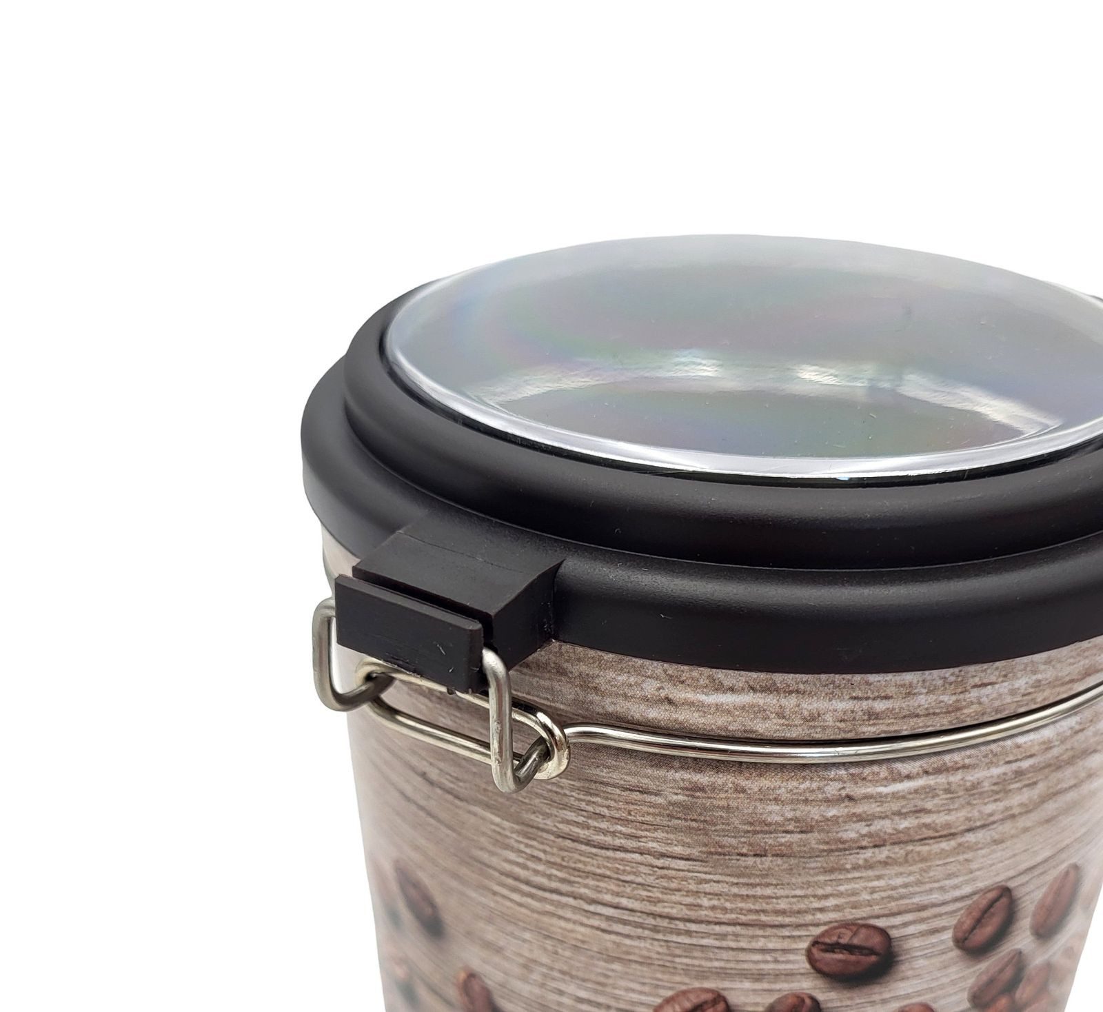 BURI Kaffeedose Vakuum Kaffeedose Metall Kaffeebox Kaffeebehälter Kaffeespender Kaffee, Metall – Bild 5 von 5