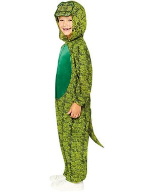 Amscan Kostüm Krokodil Kostüm für Kinder - Onesie, Overall Tier