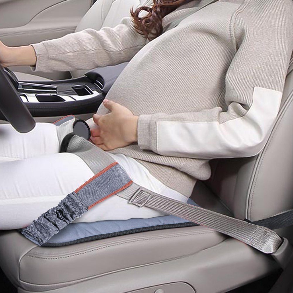BlingBin Autositzauflage Kissen für Schwangerschaft Schutz für Babys und Mama verstellbarer, 1 Set, 1-tlg., Einstellbar