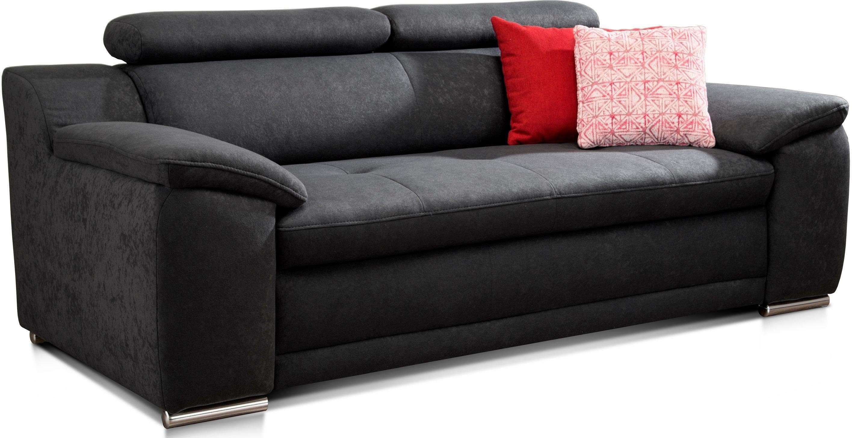 sit&more 2-Sitzer Andiamo, inklusive Kopfteilverstellung