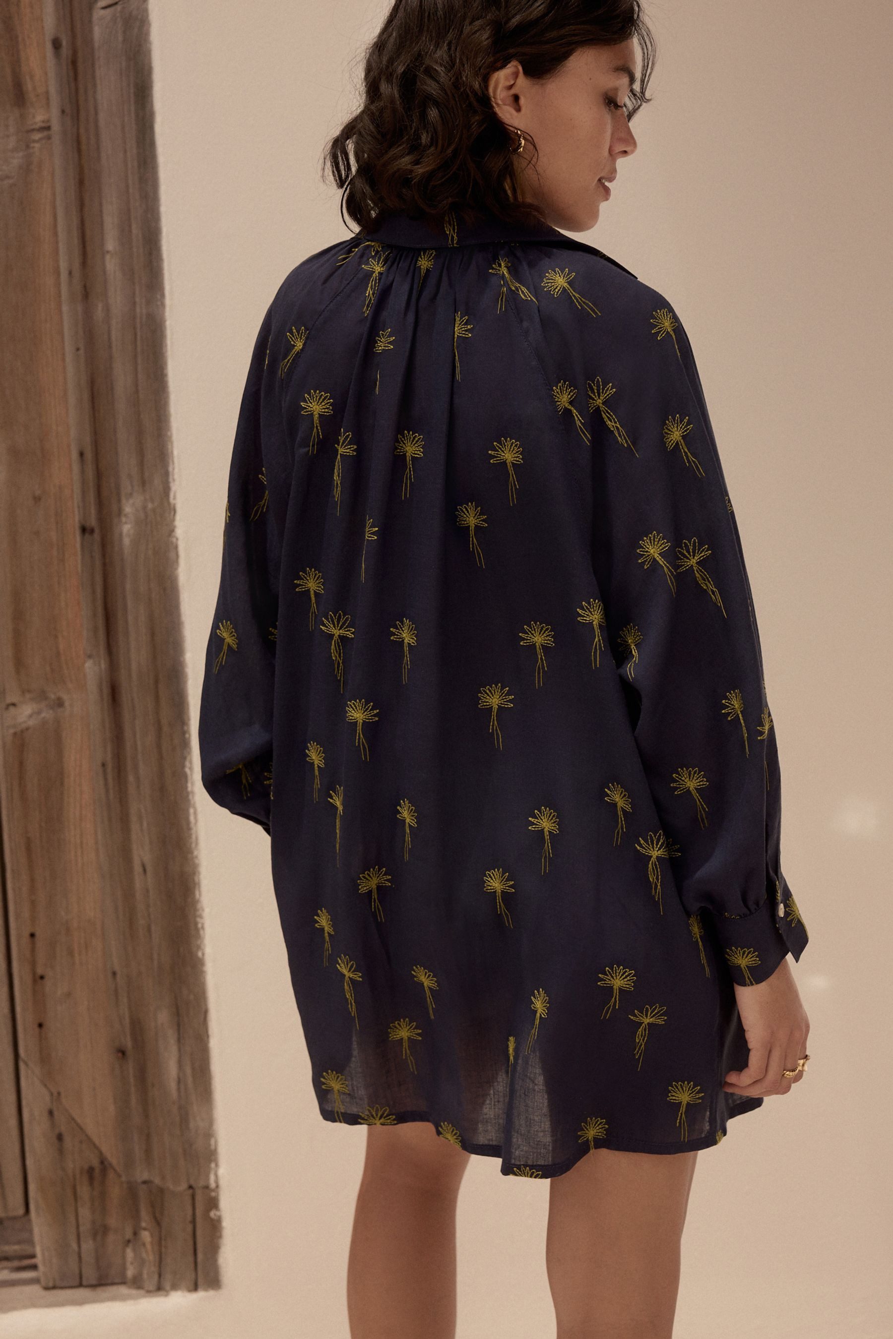 Next Strandkleid Strandkaftan aus Ramiemischung (1-tlg) günstig online kaufen