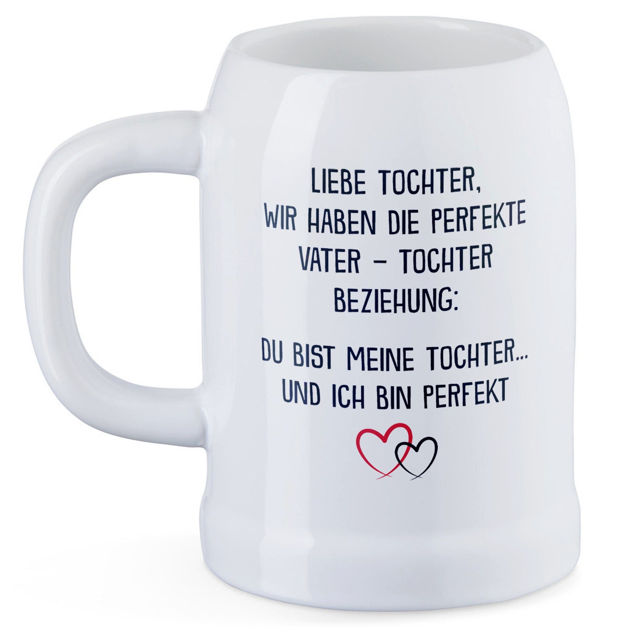 22Feels Bierkrug Bruder Geschenk Geburtstag Weihnachten Geschwister Männer Jungs, Keramik, IN DEUTSCHLAND BEDRUCKT, Spülmaschinenfest