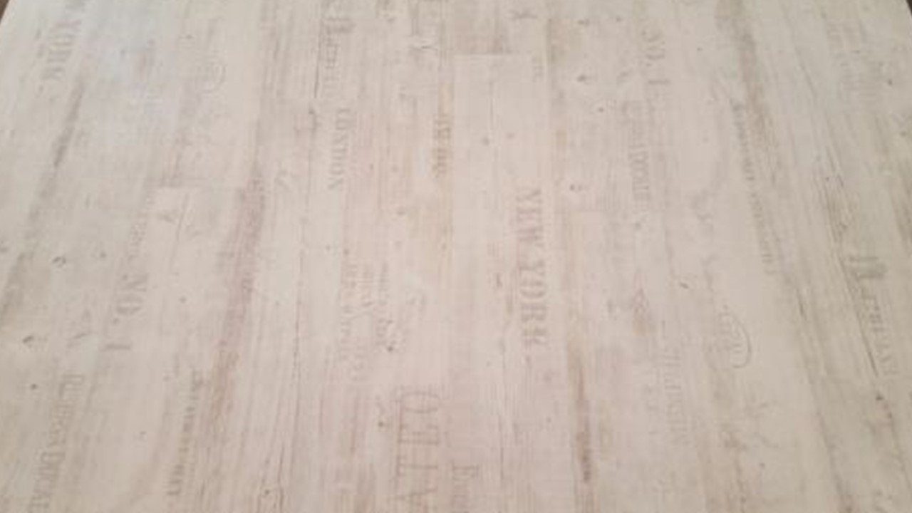 Internethandel Pfordt Vinylboden Holz Schrift CV Belag 200 cm Breite