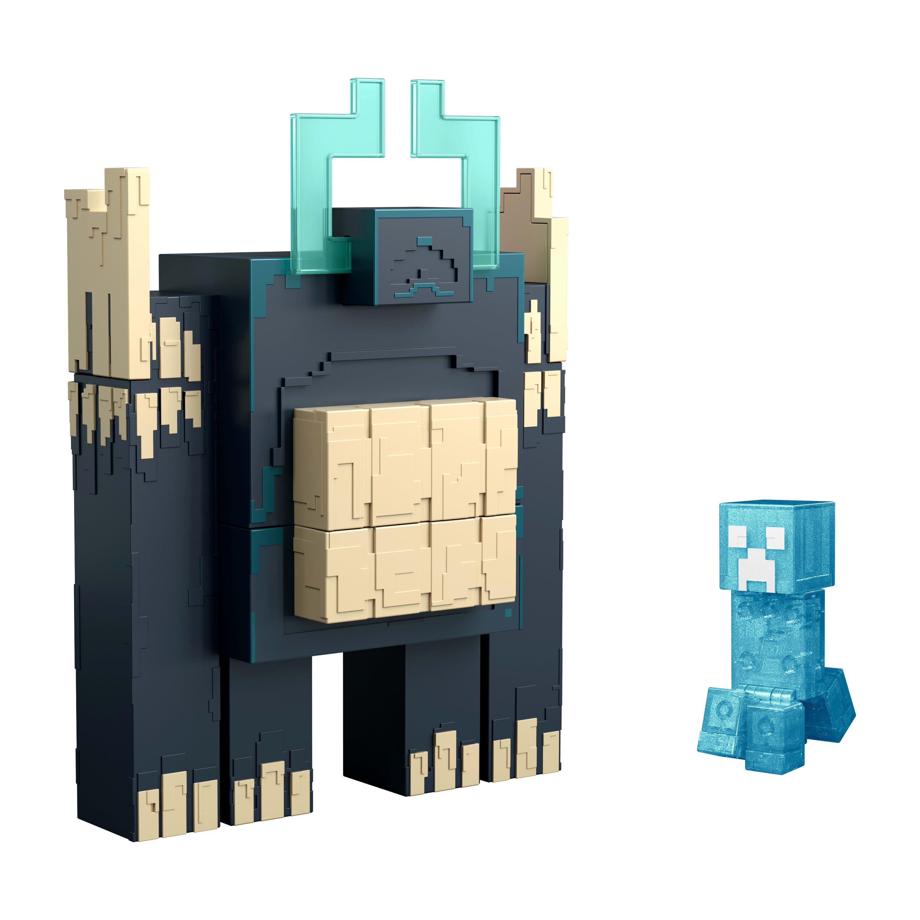 Mattel® Spielfigur Minecraft Spicewood-Figur, mit Licht und Sound sowie zusätzlicher Figur