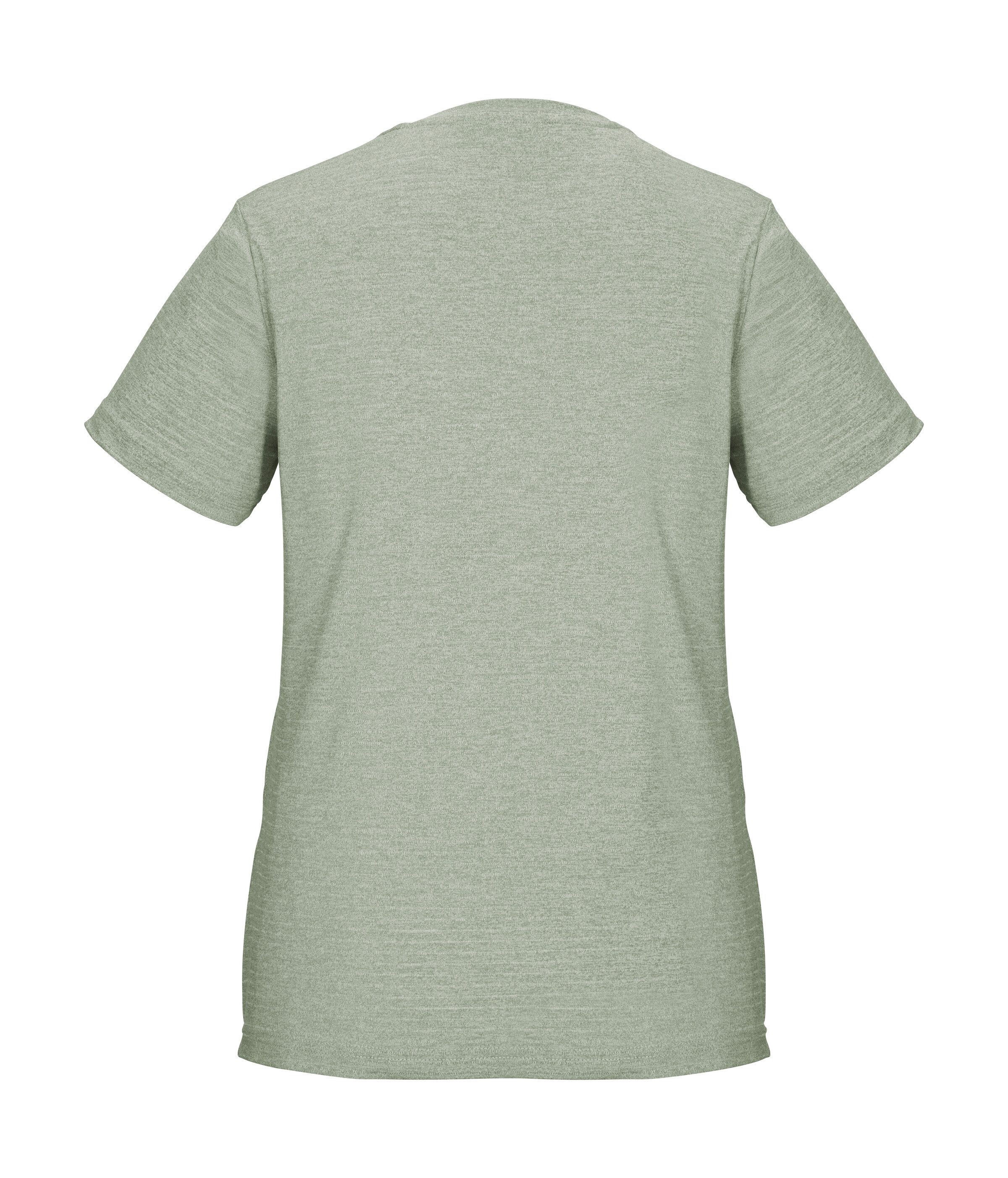 Killtec T-Shirt KOS 29 WMN TSHRT Atmungsaktiv, schnelltrocknend, Melange-Optik, Stretchkomfort