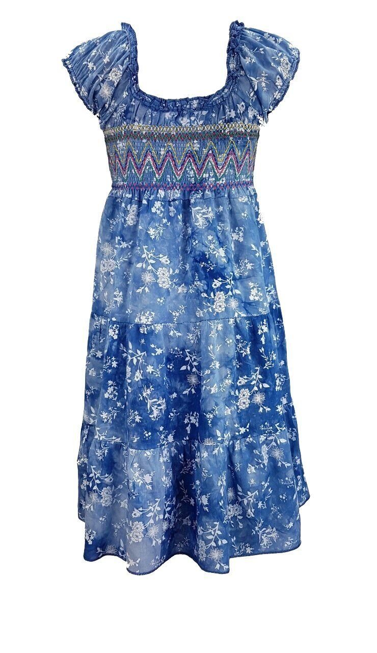 A-Linien-Kleid Mädchen Kleid, Sommerkleid, langes Kleid, K20