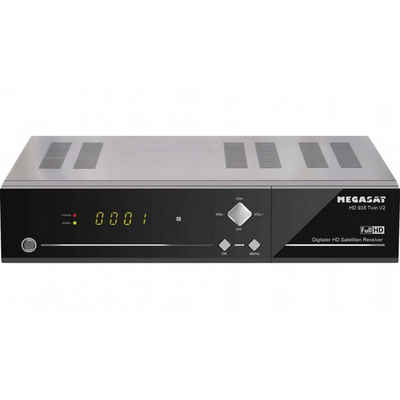 Megasat »HD 935 Twin V2 Schwarz, HD-SAT-Receiver, mit Aufnahmefunktion,Twin Tuner« SAT-Receiver