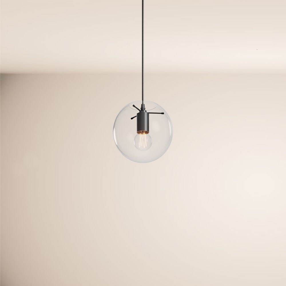 s.luce Pendelleuchte Galerieleuchte Orb Glaskugel 5m günstig online kaufen