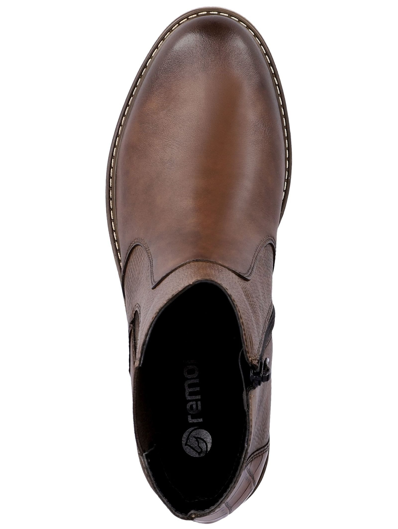 Remonte Remonte Stiefelette Glattleder Schnürstiefelette