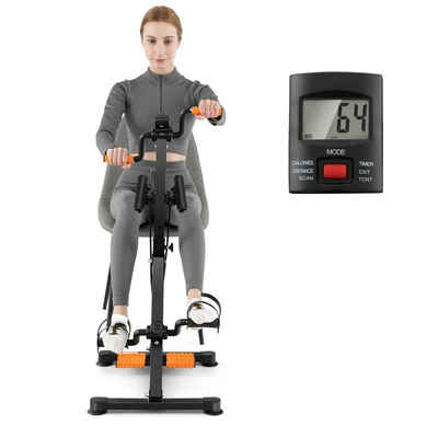 COSTWAY Heimtrainer Fitnessbike, verstellbar mit LCD