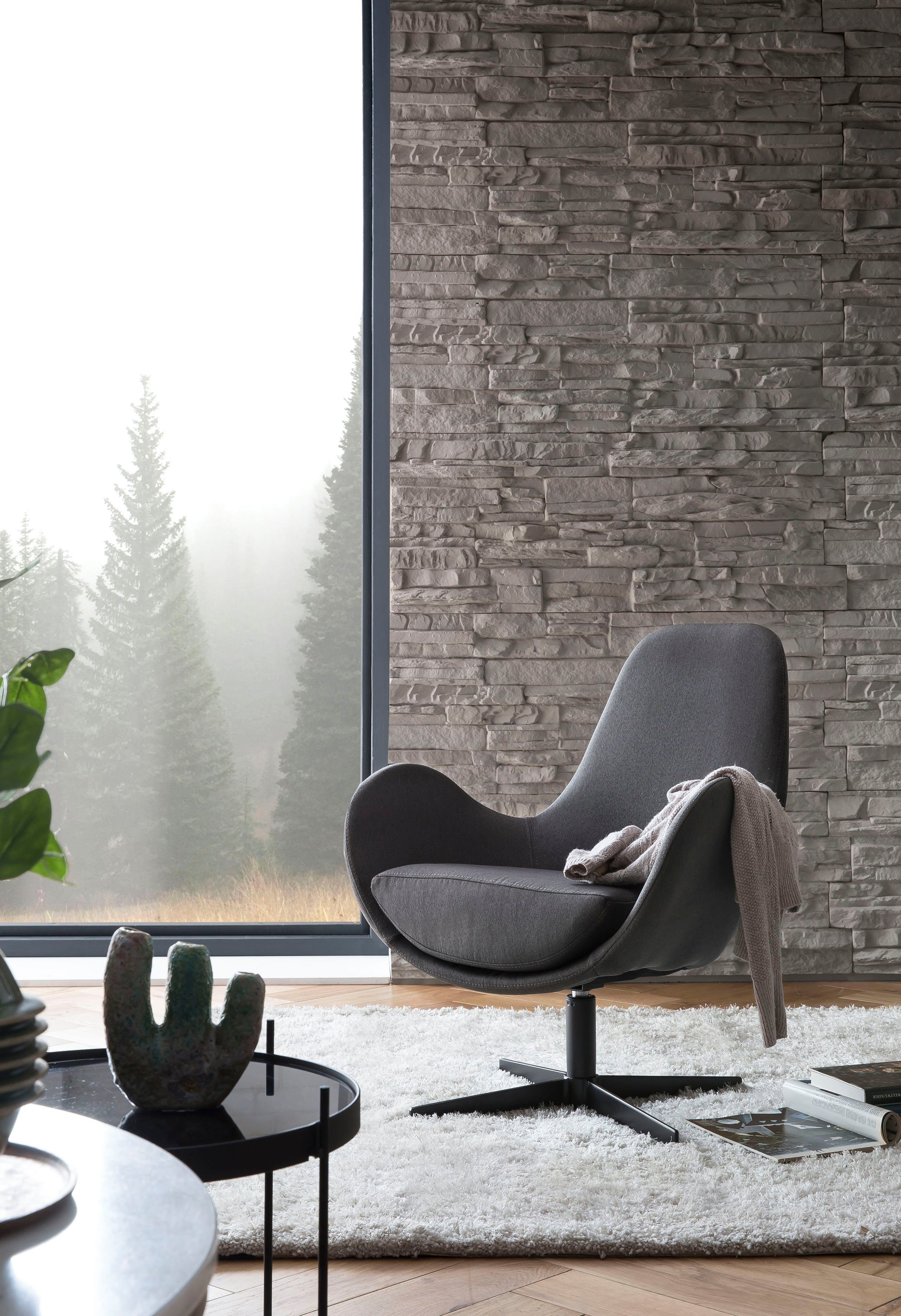 SalesFever Drehsessel Design-Drehsessel für Komfort, Moderne Entspannung: Relaxsesse