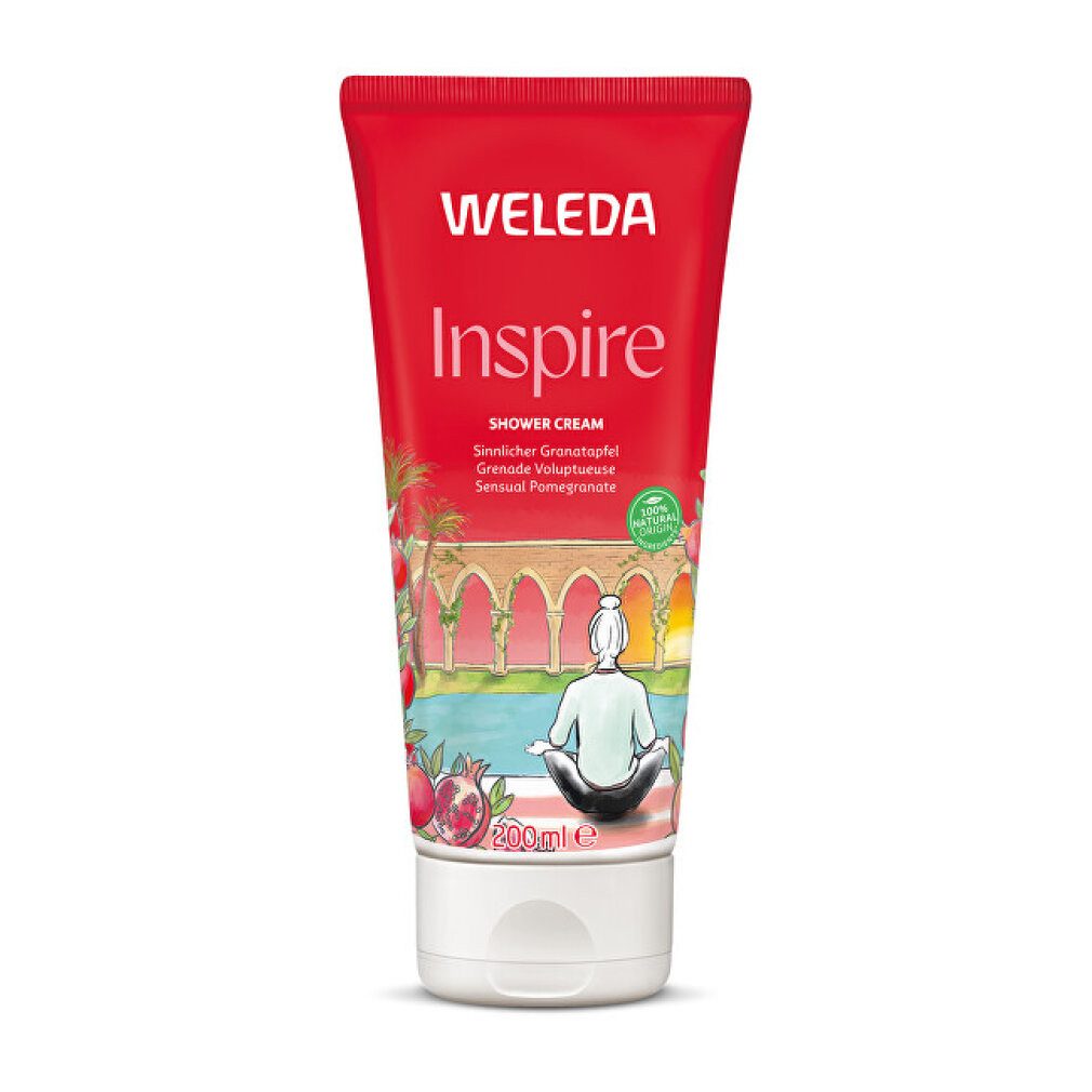 WELEDA Duschgel Weleda Inspire Pomegranate Creamy Body Wash