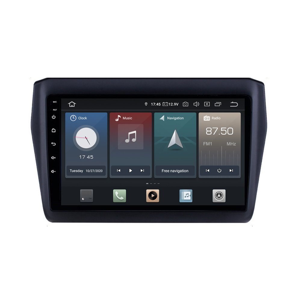 Für Suzuki Swift 9" Touch Android Autoradio GPS CarPlay AndroidAuto Einbau-Navigationsgerät