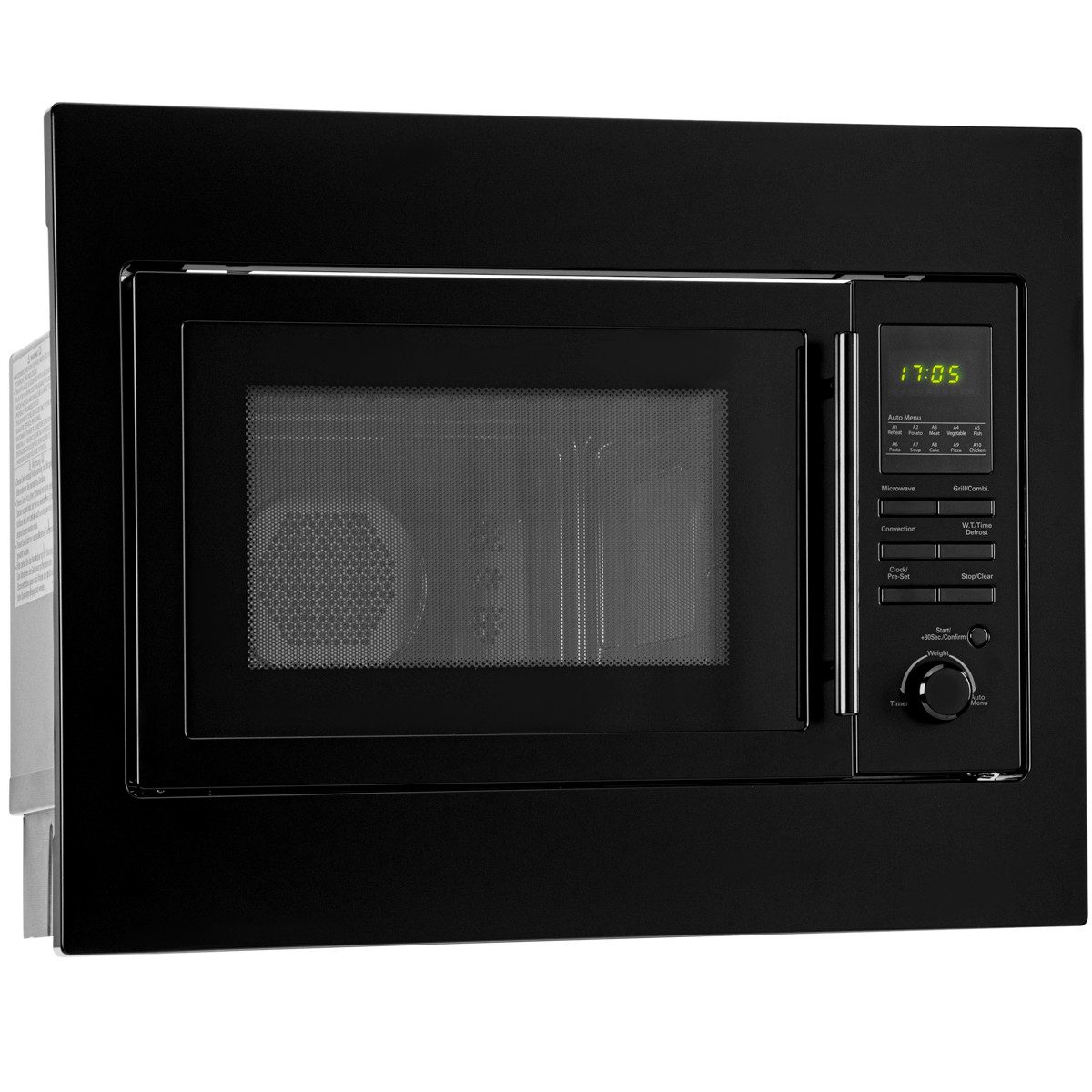 BOMANN Einbau-Mikrowelle MWG 2216 H EB, Einbaumikrowelle mit Grill und Heißluft, 60cm