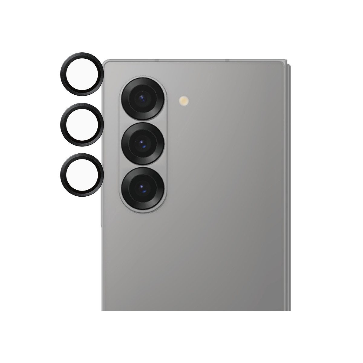 SAFE by PanzerGlass Kameraschutzglas Camera Lens Protection für Samsung Galaxy Z Fold6, Linsenschutzglas, Schutzfolie, Kameraschutz, kratz- & stoßfest