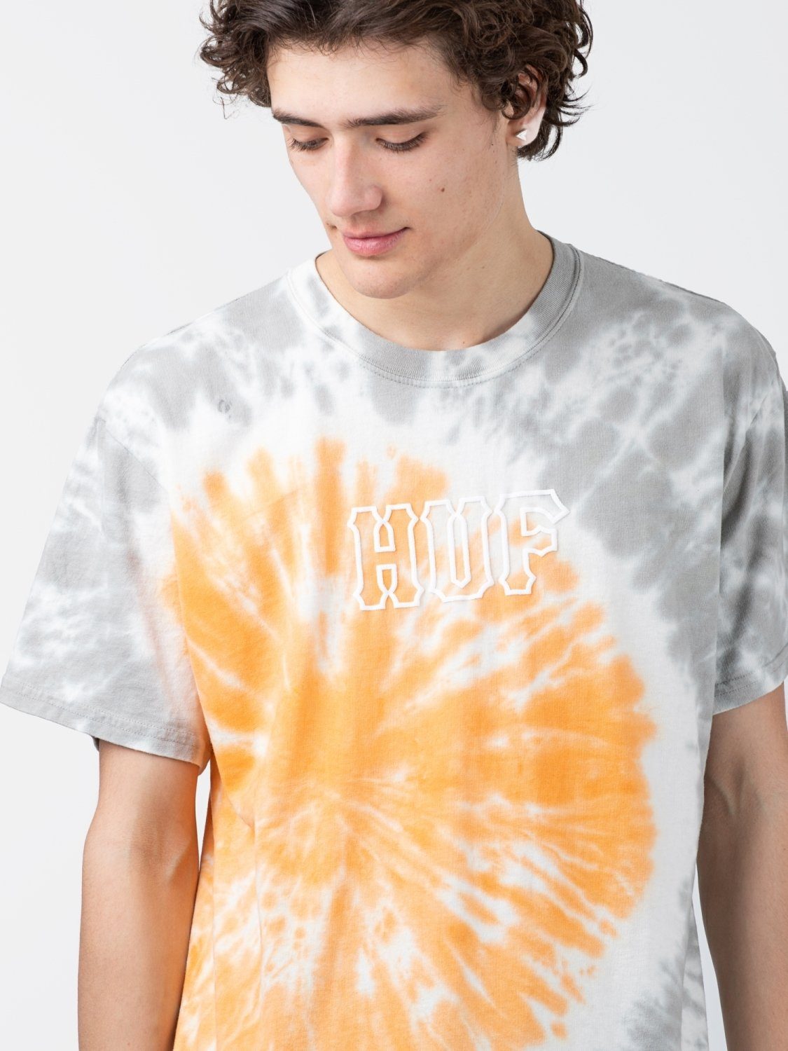 T-Shirt HUF Dye Tie Tee Orange HUF