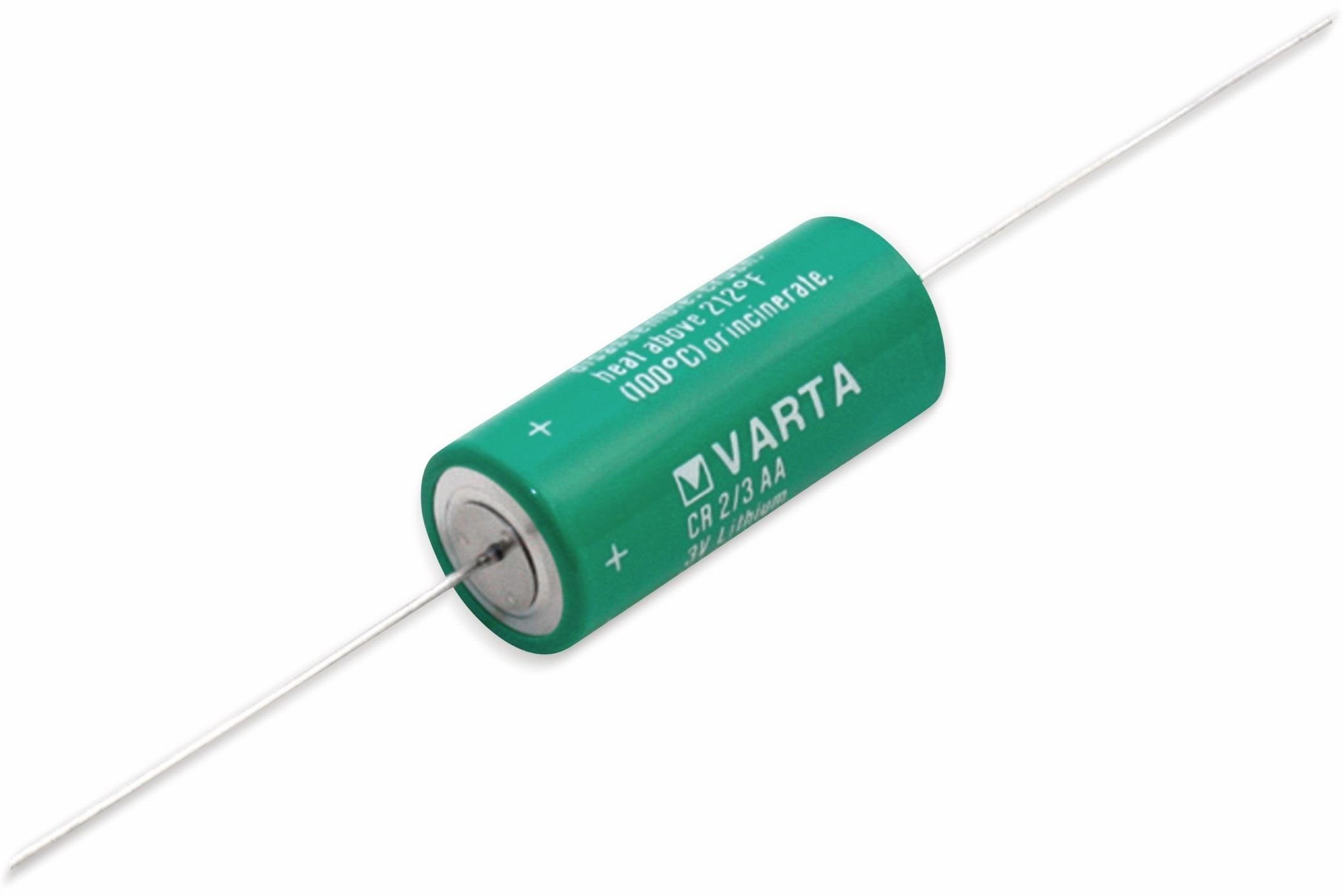 mit 2/3AA-CD, Batterie CR Lithium-Batterie VARTA VARTA