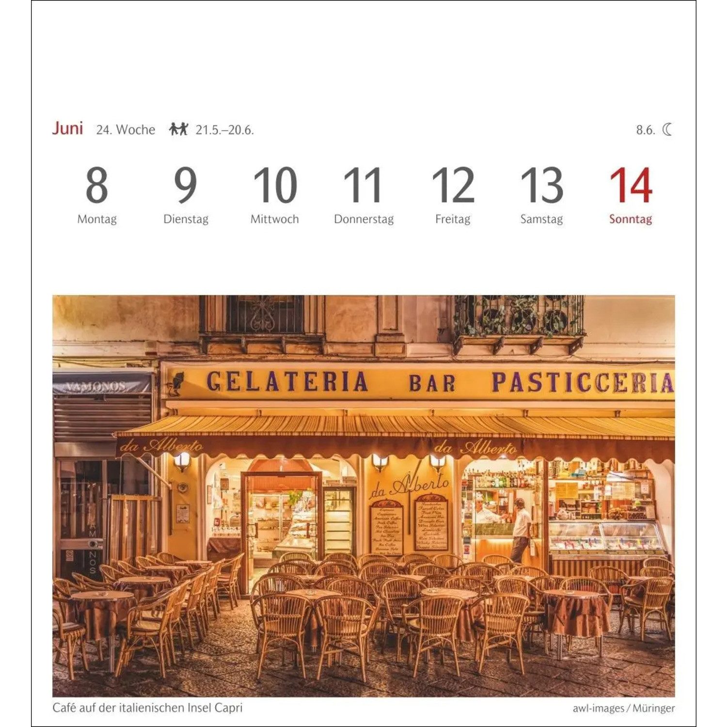 Harenberg Kalender Verlag Wandkalender Lichtblicke Postkartenkalender 2026 - Wochenkalender mit 53 Postkarten