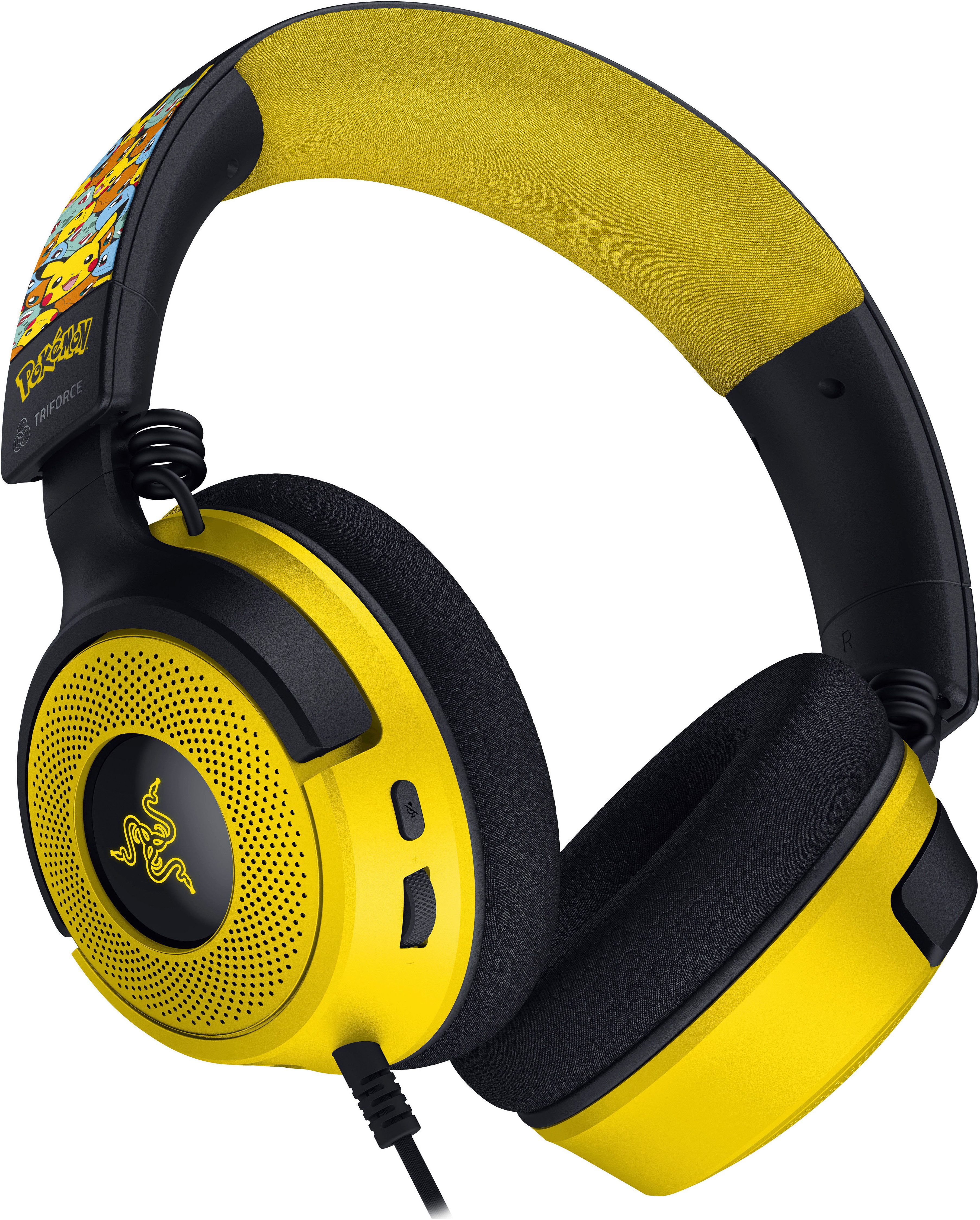 RAZER Kraken V4 X (Pokémon Edition) Gaming-Headset (Stummschaltung)