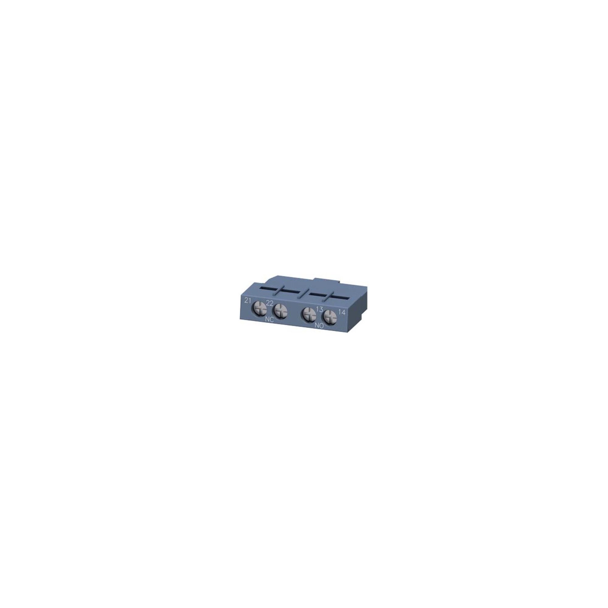 SIEMENS Sicherungsmutter Siemens Indus.Sector Hilfsschalter 1S+1Ö,Bgr.S00/S0 3RV2901-1E