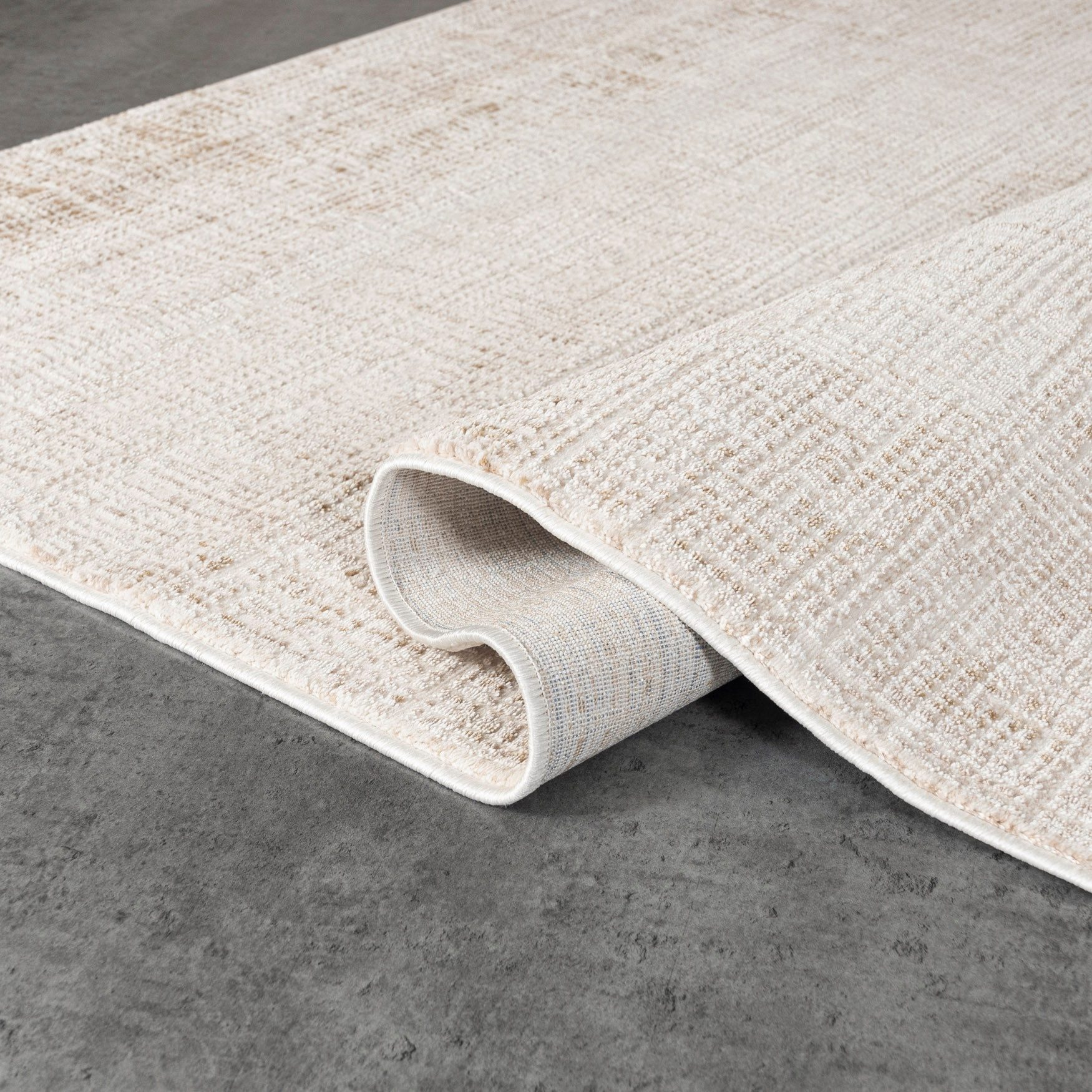 Mazovia Designteppich Modern Abstrakt Beige Creme Wohnzimmer, Schlafzimmer, Esszimmer, Büro, Fußbodenheizung – Bild 3 von 5