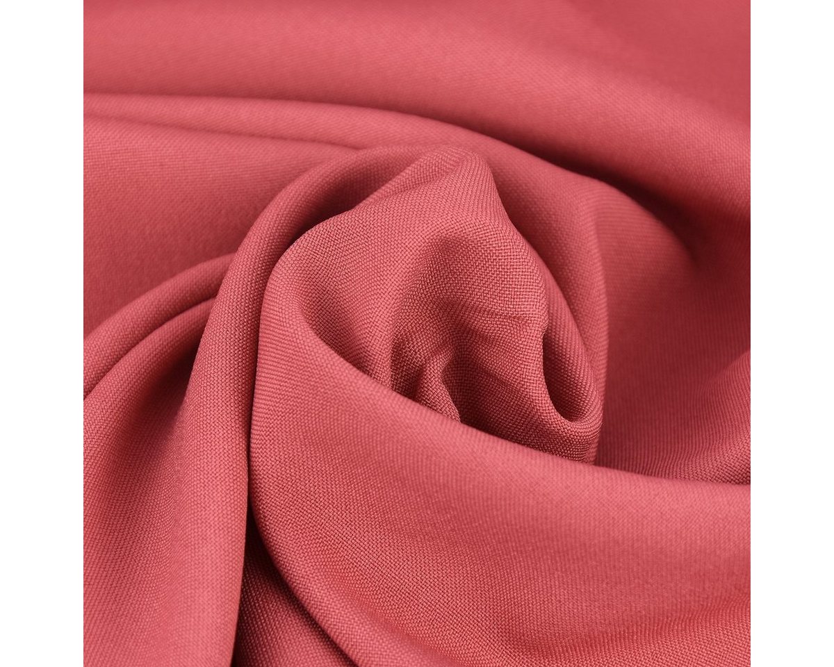 Thumbnail - SCHÖNER LEBEN. Stoff Kreativstoff Universalstoff Polyester Stretch altrosa 1,48m Breite