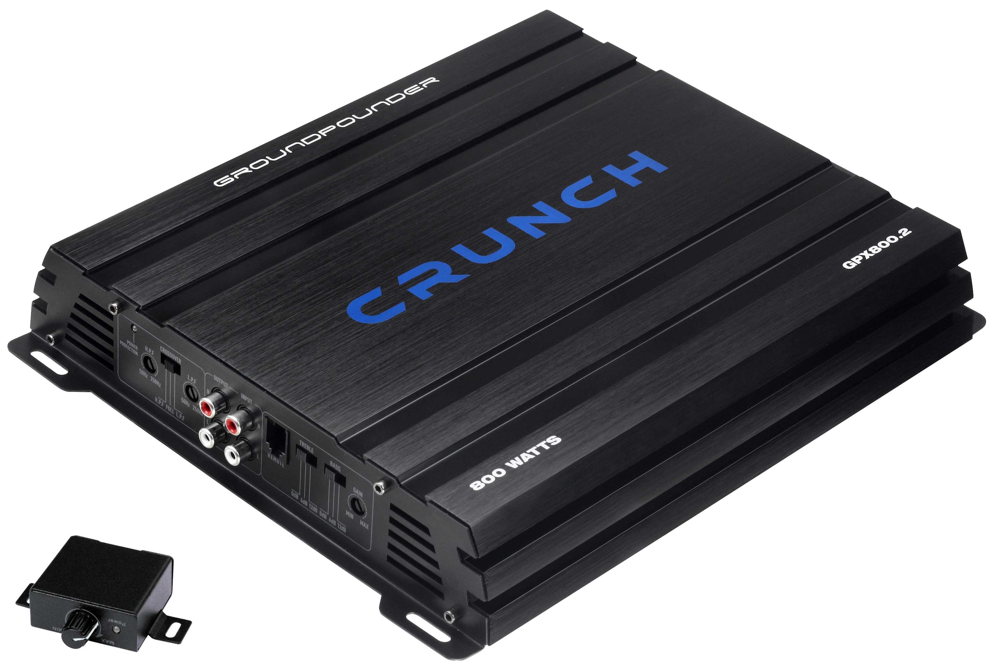Crunch GPX800.2 2-Kanal Verstärker Endverstärker (Anzahl Kanäle: 2)