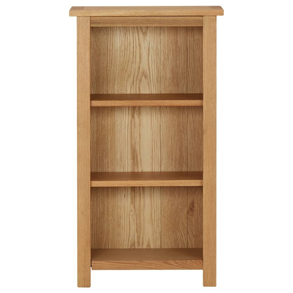 vidaXL Bücherregal 45 x 225 x 82 cm Bücherregal 45x22,5x82 cm Eiche Massivholz