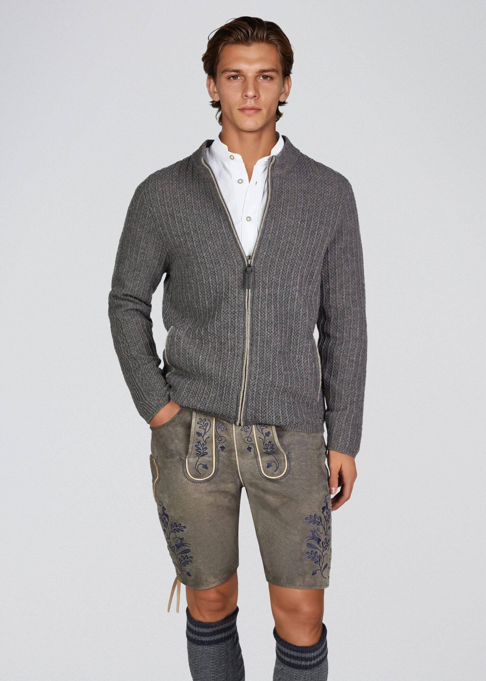 Spieth & Wensky Trachtenstrickjacke Hagen (1-tlg) in Melierte Optik günstig online kaufen