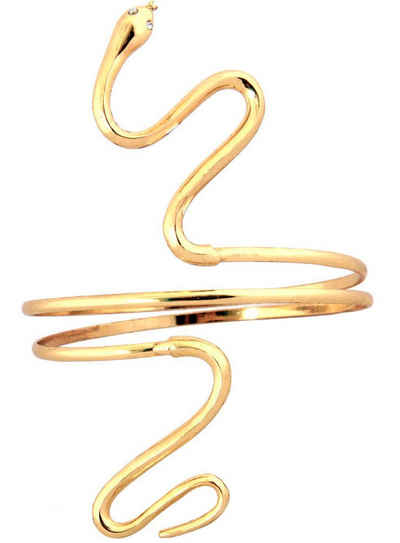 Elope Kostüm Oberarmreif Schlange, Goldenes Accessoire für antike Göttinnen